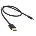 Extradigital Кабель мультимедійний micro HDMI to HDMI 0.5m Extradigital (KBD1678)