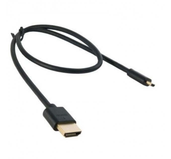 Extradigital Кабель мультимедійний micro HDMI to HDMI 0.5m Extradigital (KBD1678)