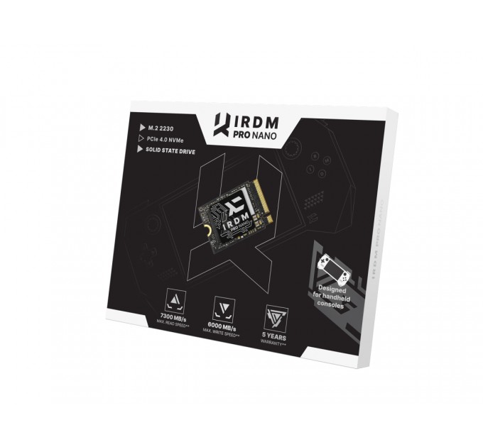 Goodram Накочувач SSD  512GB Goodram IRDM Pro Nano M.2 2230 PCIe 4.0 x4 3D NAND (IRP-SSDPR-P44N-512-30)