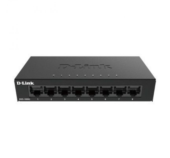 D-Link Комутатор мережевий D-Link DGS-108GL