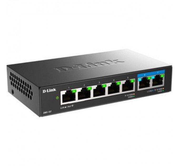 D-Link Комутатор мережевий D-Link DMS-107/E