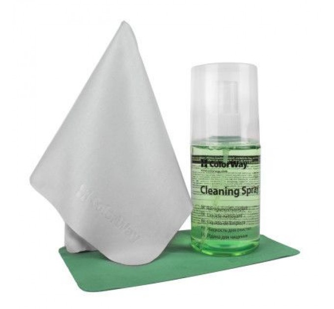 ColorWay Універсальний чистячий набір ColorWay Cleaning Kit XL for Screens, TVs, PCs (CW-5200)