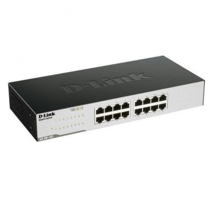 D-Link Комутатор мережевий D-Link GO-SW-16G