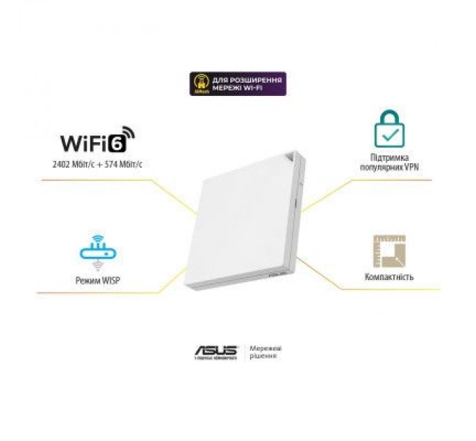ASUS Маршрутизатор ASUS RT-AX57 GO (90IG08N0-MU9C00)