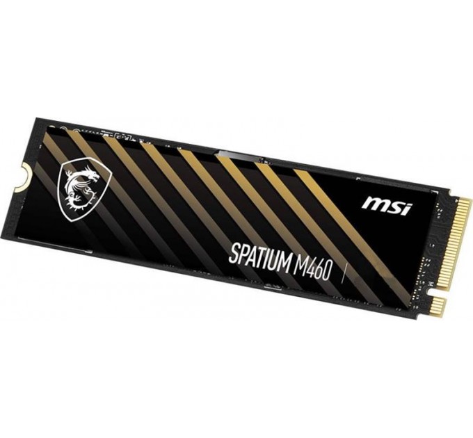 MSI Накопитель SSD 1TB MSI Spatium M460 M.2 2280 PCIe 4.0 x4 NVMe 3D NAND TLC (S78-440L930-P83)
