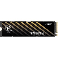 Накопитель SSD 1TB MSI Spatium M460 M.2 2280 PCIe 4.0 x4 NVMe 3D NAND TLC (S78-440L930-P83)