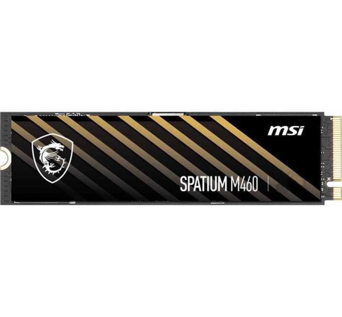 MSI Накопитель SSD 1TB MSI Spatium M460 M.2 2280 PCIe 4.0 x4 NVMe 3D NAND TLC (S78-440L930-P83)
