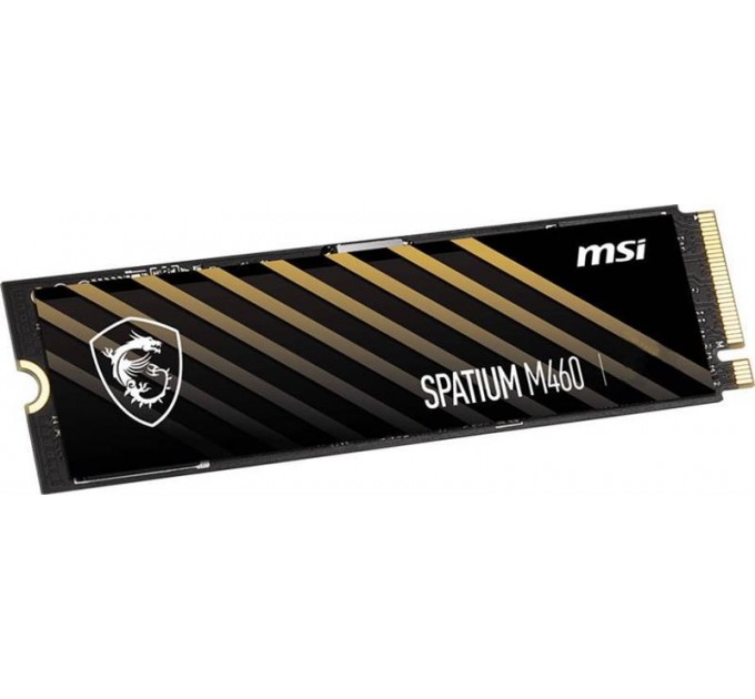 MSI Накопитель SSD 1TB MSI Spatium M460 M.2 2280 PCIe 4.0 x4 NVMe 3D NAND TLC (S78-440L930-P83)