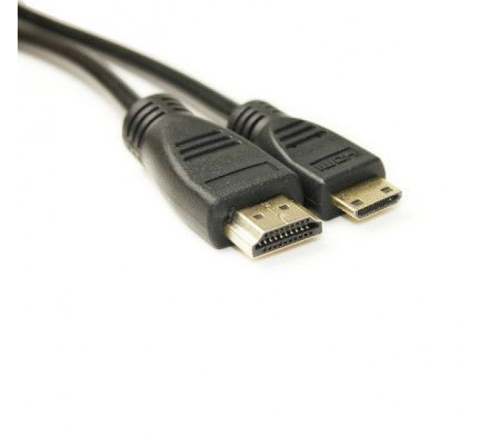 PowerPlant Кабель мультимедійний HDMI A to HDMI C (mini), 2.0m PowerPlant (KD00AS1273)