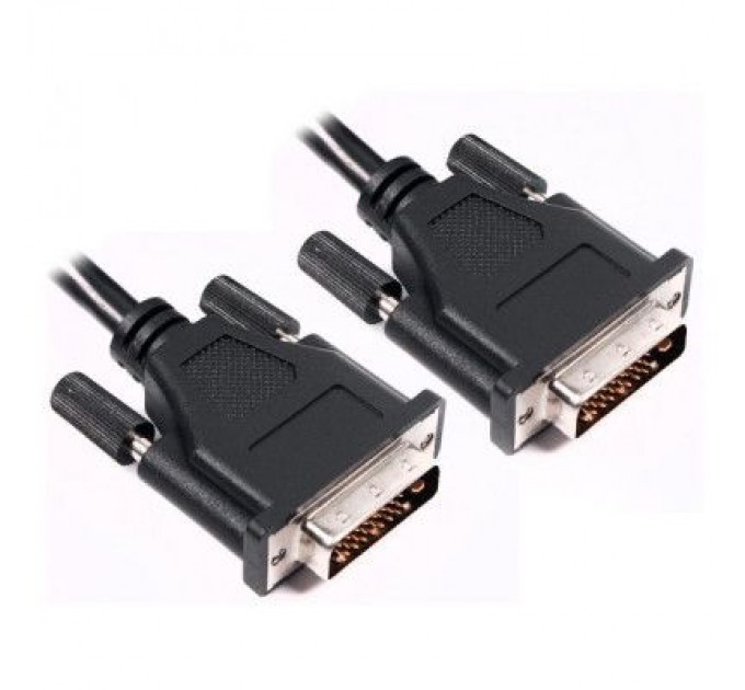 PowerPlant Кабель мультимедійний DVI-D to DVI-D 1.5m PowerPlant (KD00AS1283)