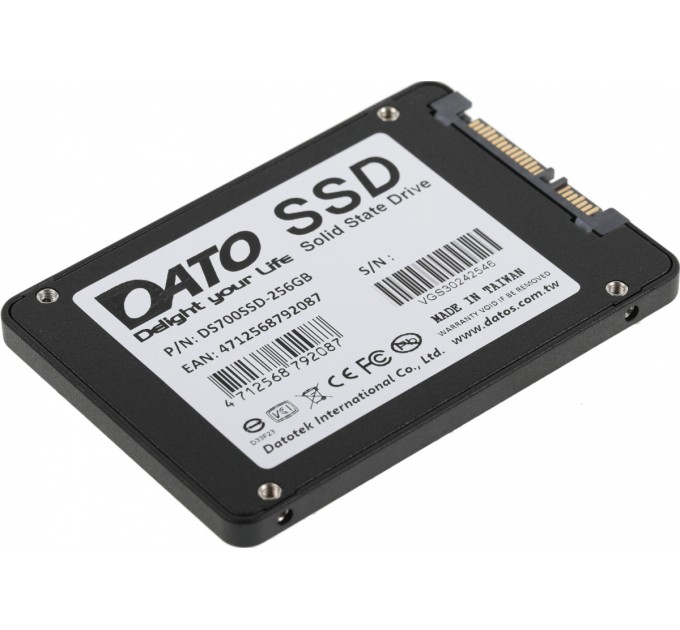 Dato Накопичувач SSD  256GB Dato DS700 2.5" SATAIII TLC (DS700SSD-256GB)