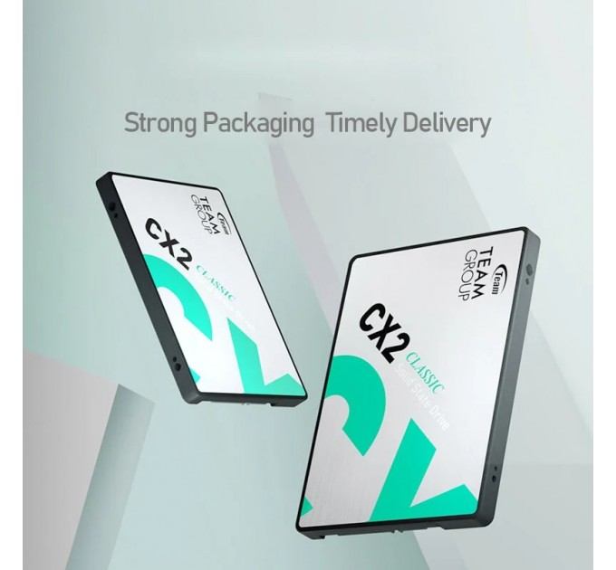 Team Накопичувач SSD   256GB Team CX2 2.5" SATAIII 3D TLC (T253X6256G0C101)