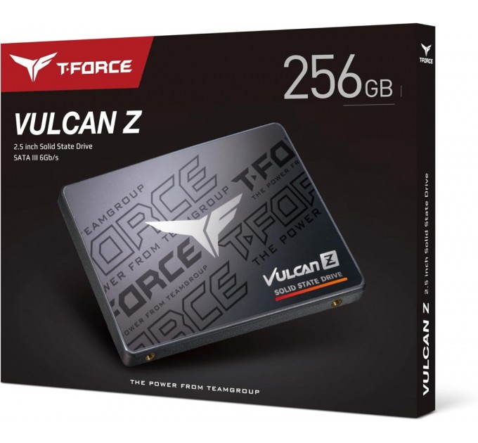 Team Накопичувач SSD  256GB Team Vulcan Z 2.5" SATAIII 3D TLC (T253TZ256G0C101)